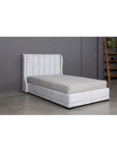 Bed KLASIKA 120 with slats and bedding box