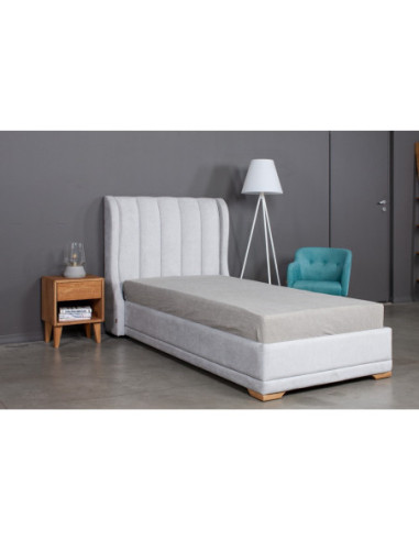 Bed KLASIKA 90 with slats and bedding box