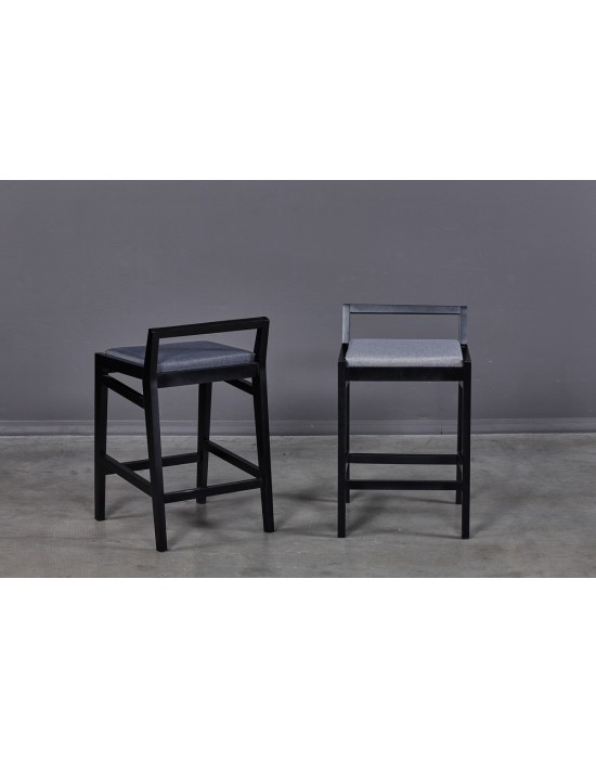 RAY Black Soft pusbario(62cm) kėdė