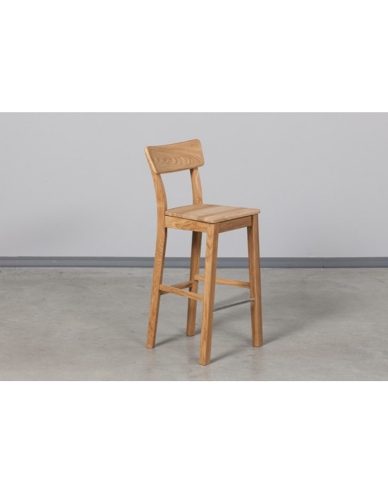 DANA pilnai ąžuolinė(70cm)baro kėdė