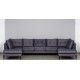 OSLO NEW MAXI U (210X390X210cm) corner sofa